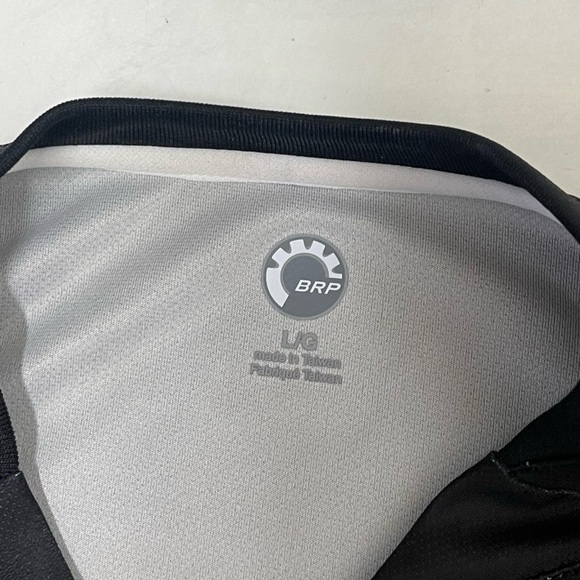 Brp Ski-Doo Black Yellow Snowmobile Short Sleeve Shirt Size Large - Picture 4 of 6